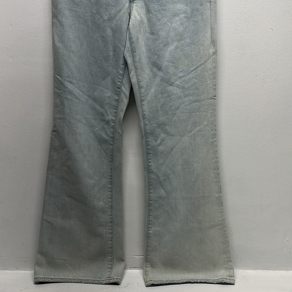 Everlane The High Rise Flare Jeans Denim Blue Jean Light Wash High Rise New 26 - Picture 10 of 12